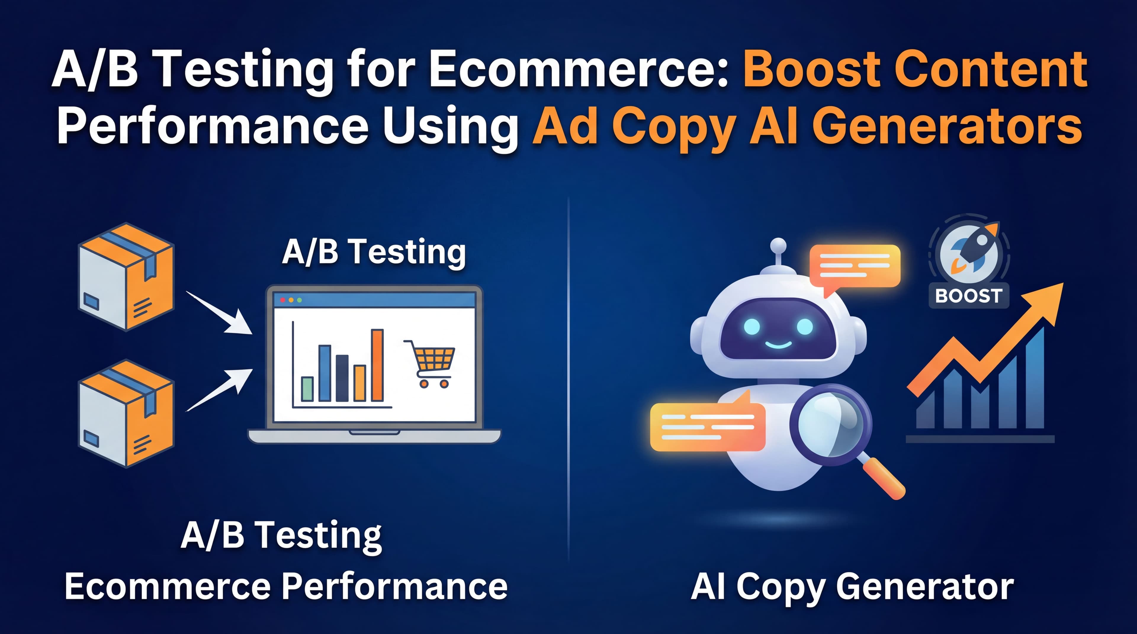 A/B Testing for Ecommerce: Boost Content Performance Using Ad Copy AI Generators