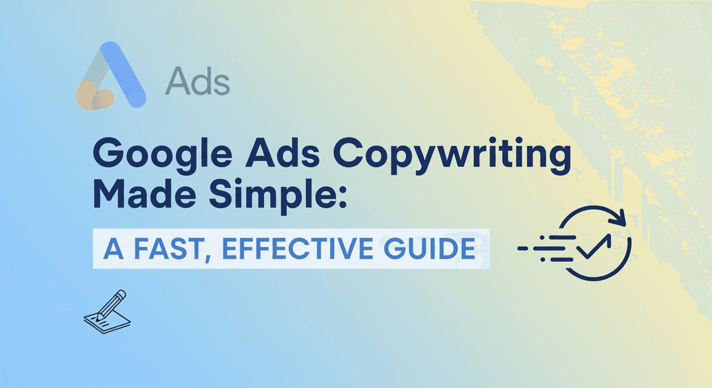 Google Ads Copywriting Made Simple: A Fast, Effective Guide